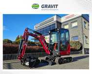 Minikoparka Yanmar SV19 (2 tony) od Autoryzowanego Dealera - GRAVIT