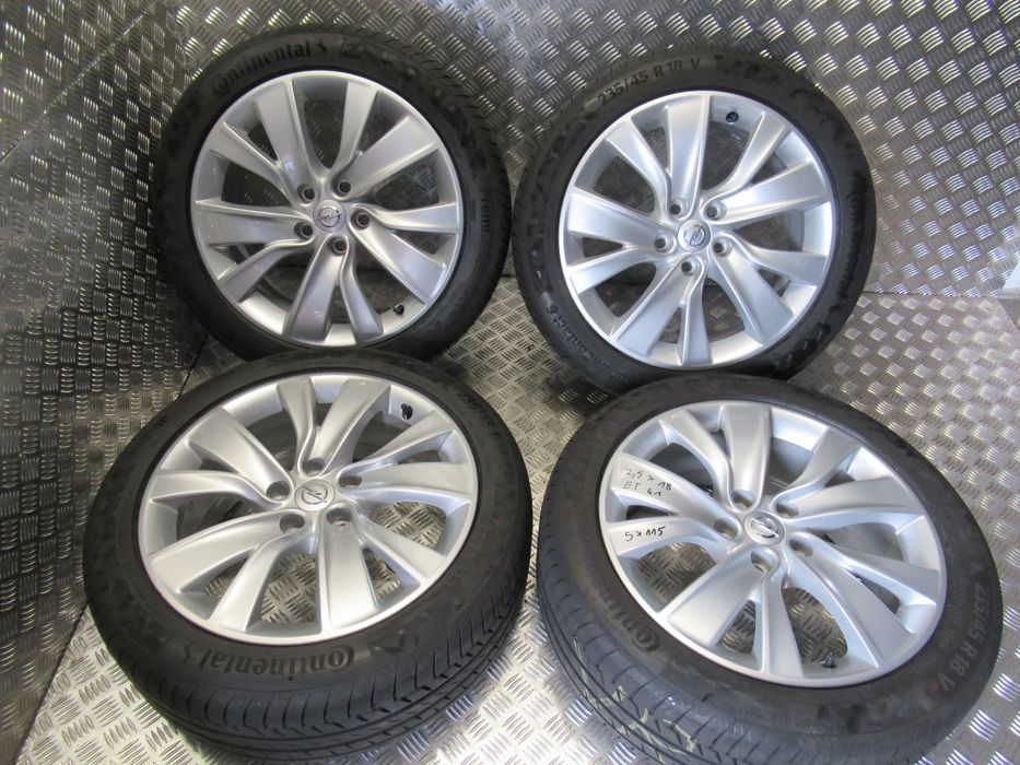 Koła Opel Insignia B Astra J Zafira C Antara 7,5Jx18 et41 5x115 22rok JAK NOWE