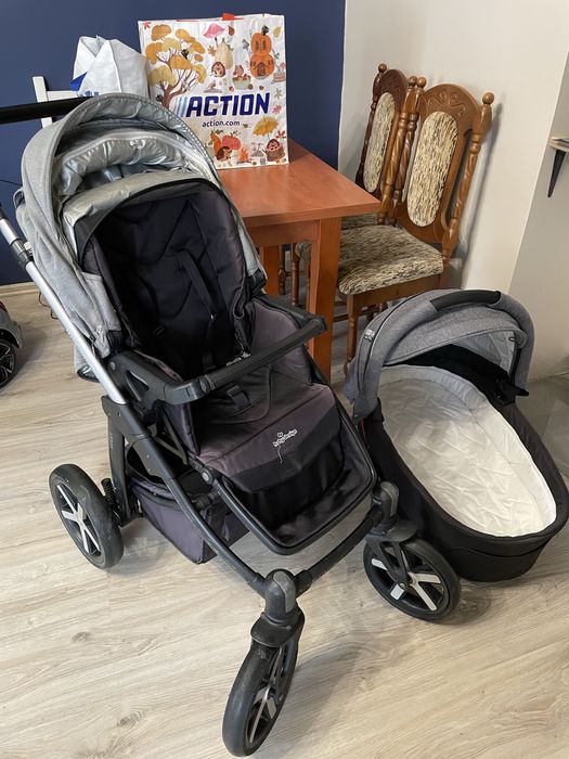 Wózek 2w1 dużo dodatków