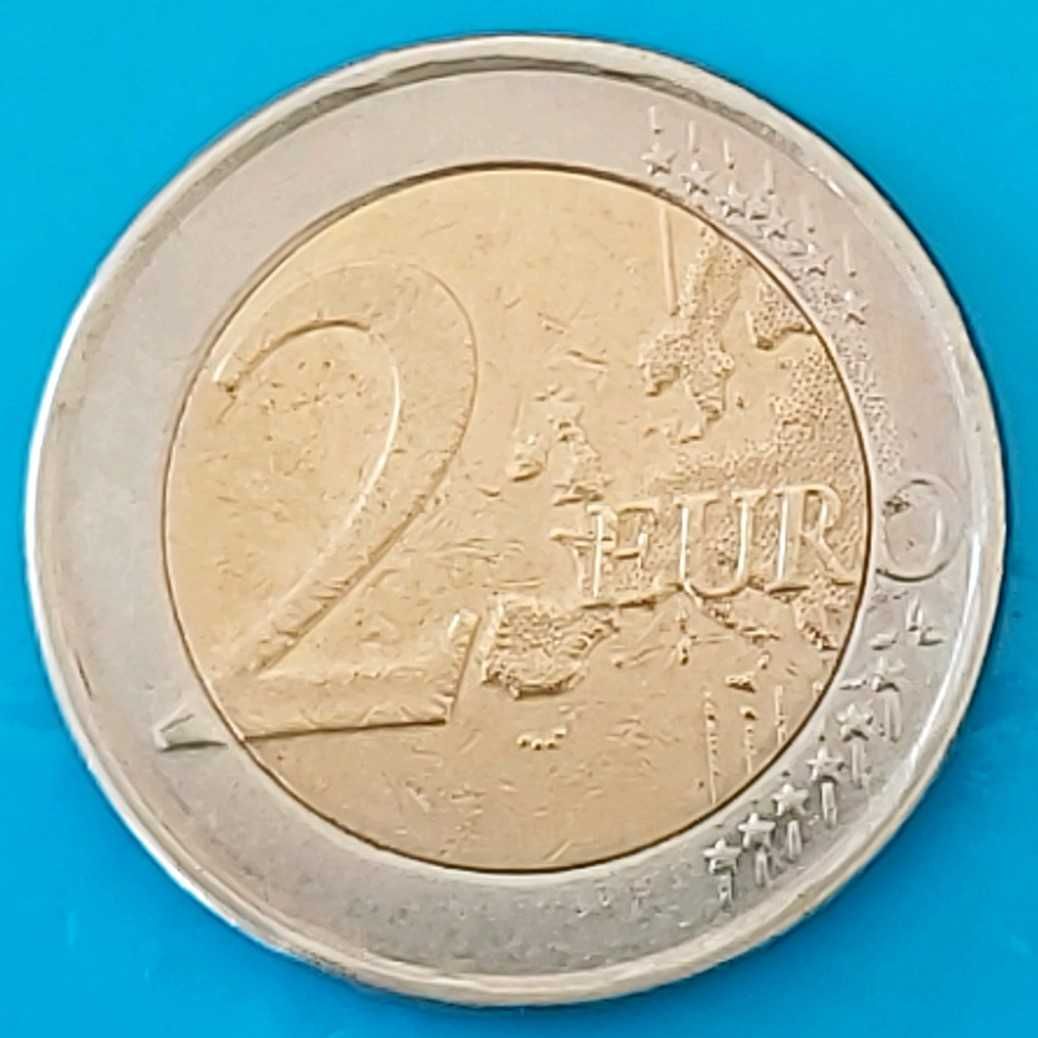 2 Euros de 2009 da Eslovénia 10 Anos da U.E,M.