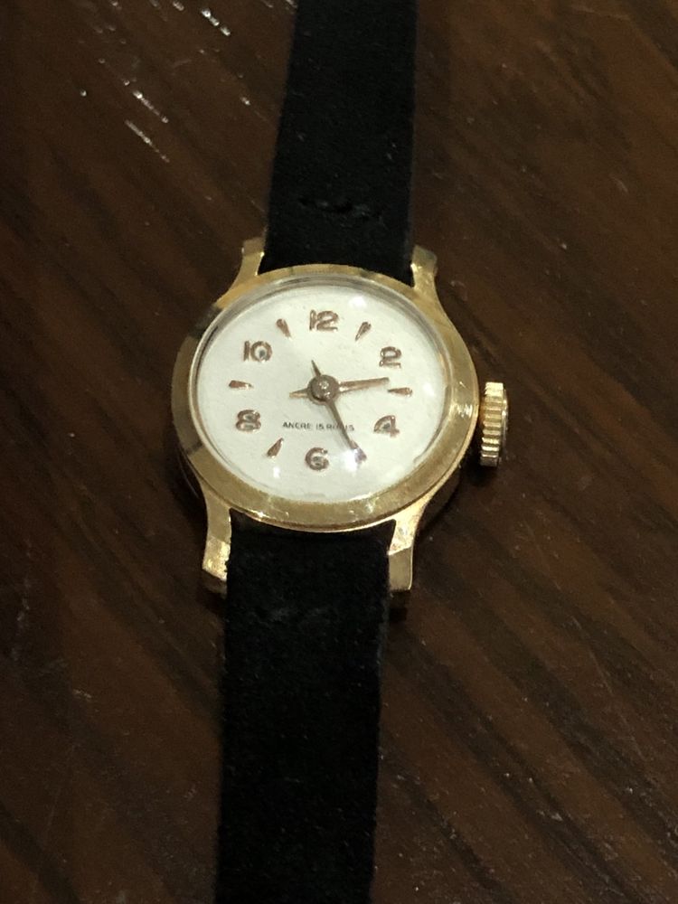 Zabytkowy szwajcarski zegarek damski Ancre Swiss Made Vintage