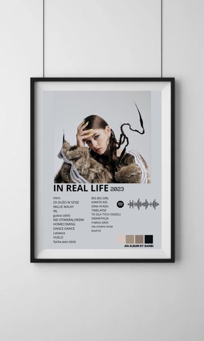 Plakat Bambi „In Real Life”