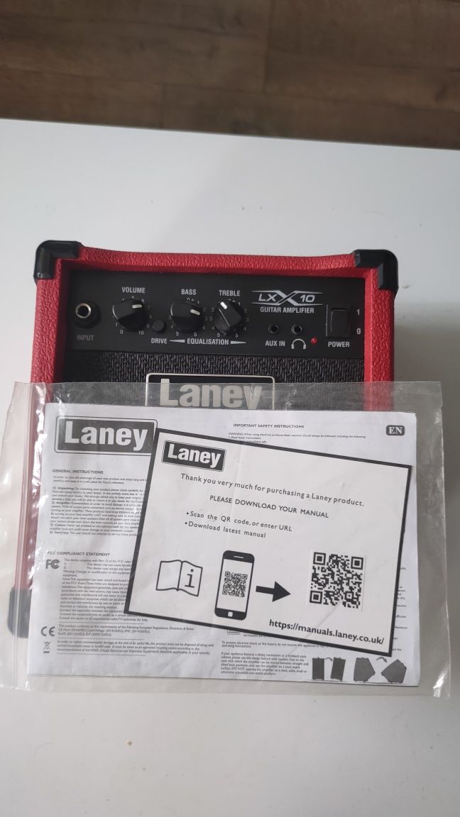 Laney LX10 RD – Kombo gitarowe, 10W, stan idealny!