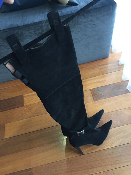 Botas Staza em camurça