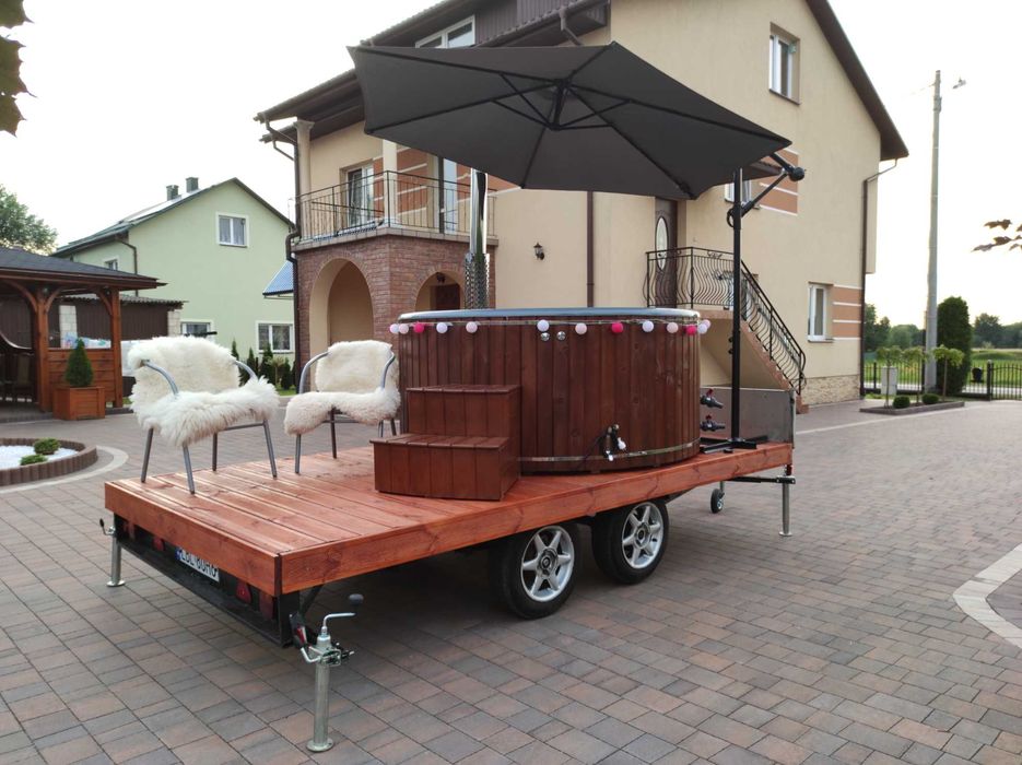 Mobilna Balia / Ruska Bania / Jacuzzi / Mobilne Spa WYNAJEM