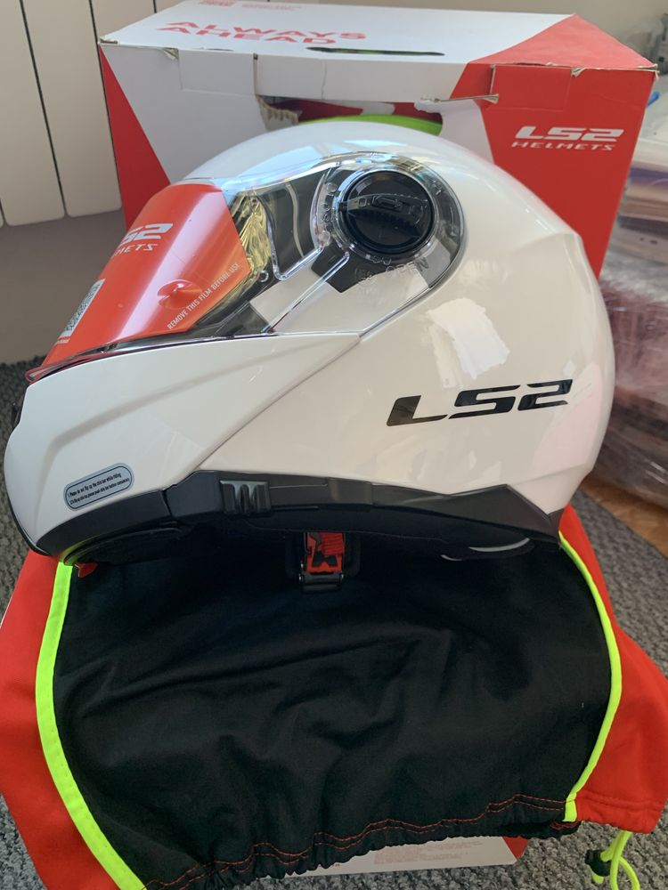 Акція! Розпродаж складу Шолом LS2 FF325 Strobe модуляр шлем мото
