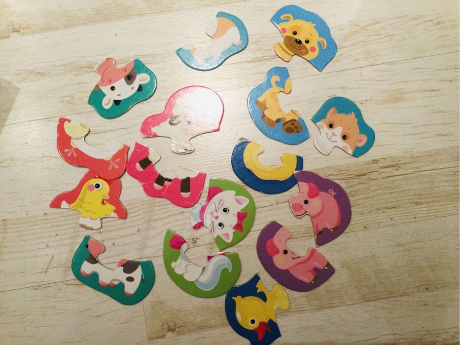 Пазли половинки в гарному стані