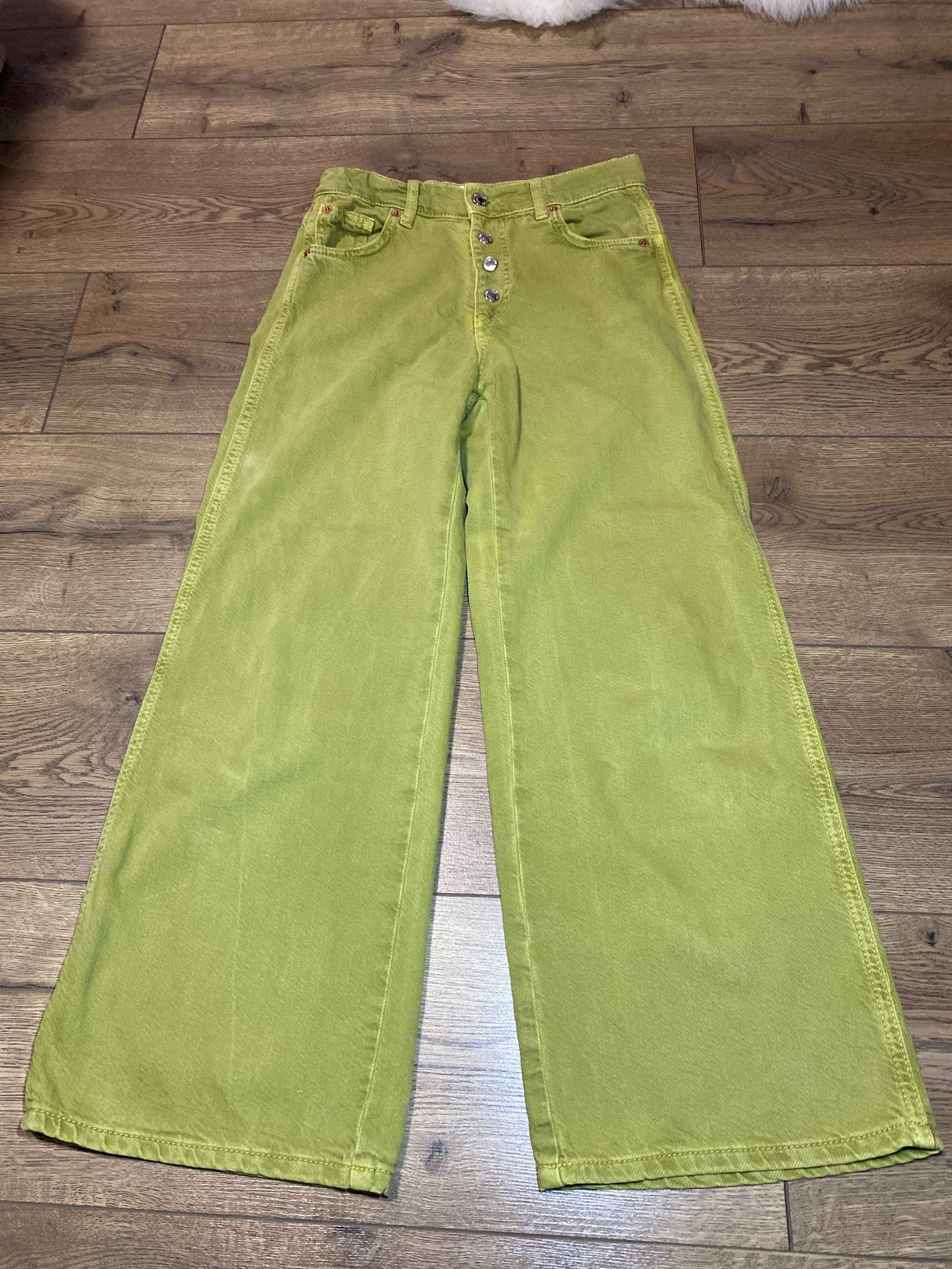 Зелені джинси ZARA || На дівчинку 11-12 років