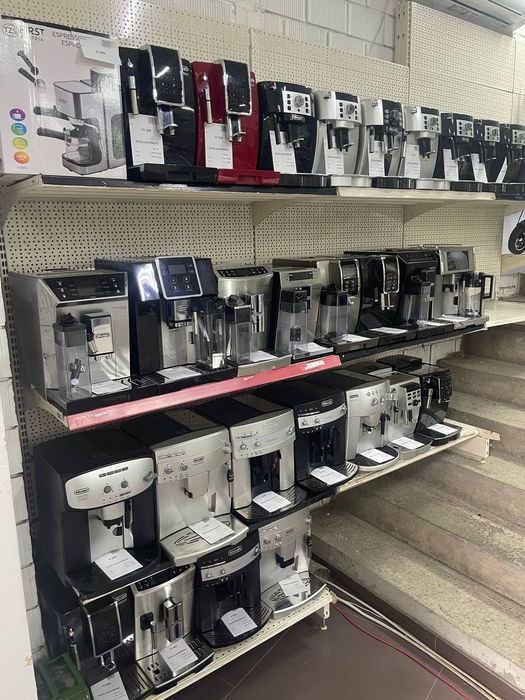 Кавомашини з Європи Delonghi з гарантією 12 місяців