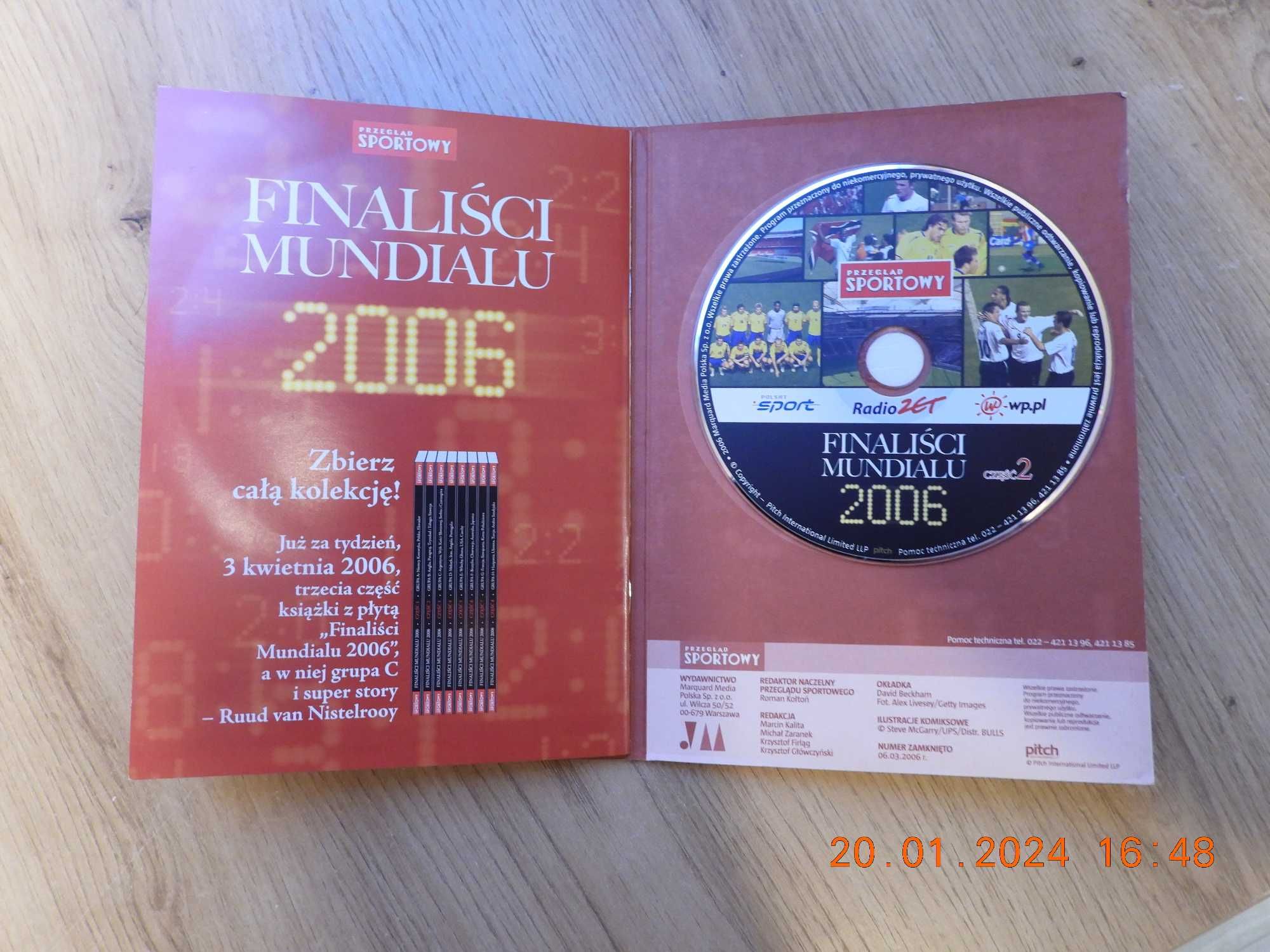 Finaliści Mundialu 2006 - Grupa B - Książka z płytą CD