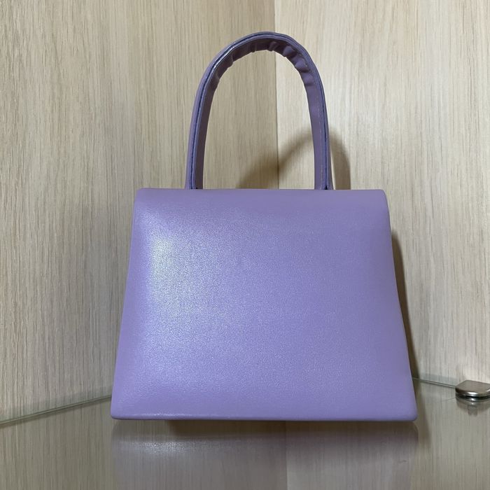 Женская лавандовая сумка в стиле Jacquemus