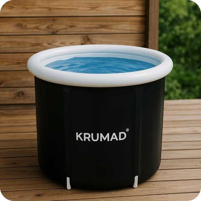 Beczka przenośna dmuchana do morsowania wanna basen do regeneracji