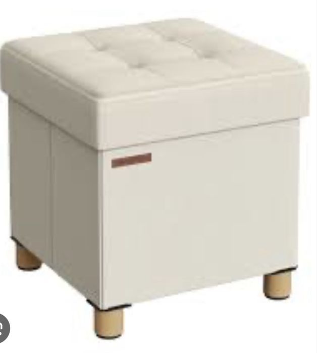 Banco cubo com arrumacao