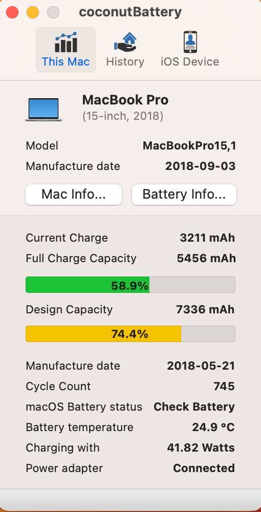 Apple MacBook Pro "Core i7" 2.2 15" Touch/2018