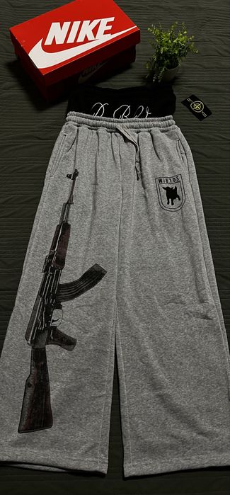 (Вже в Україні) Штани  АК-47 wide TRACKPANTS gun jaded london type