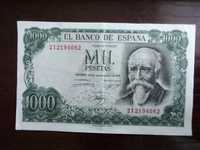 Banknot 1000 peset Hiszpania