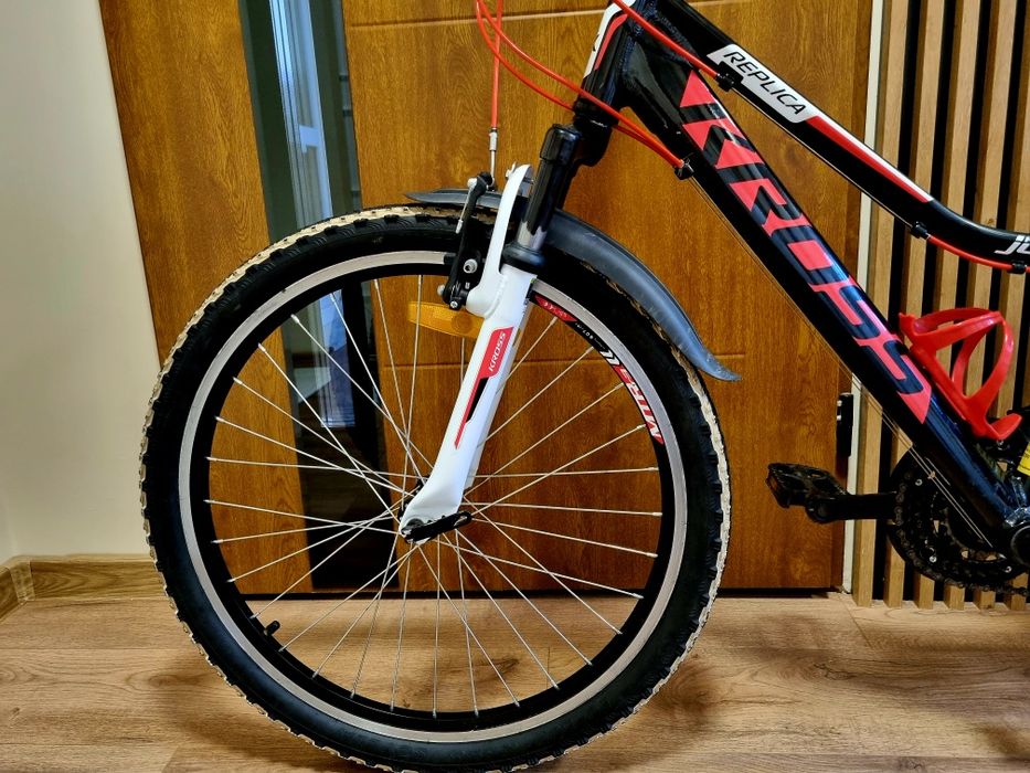 Kross Hexagon Rower dziecięcy Koła 24 cale Przerzutki Shimano