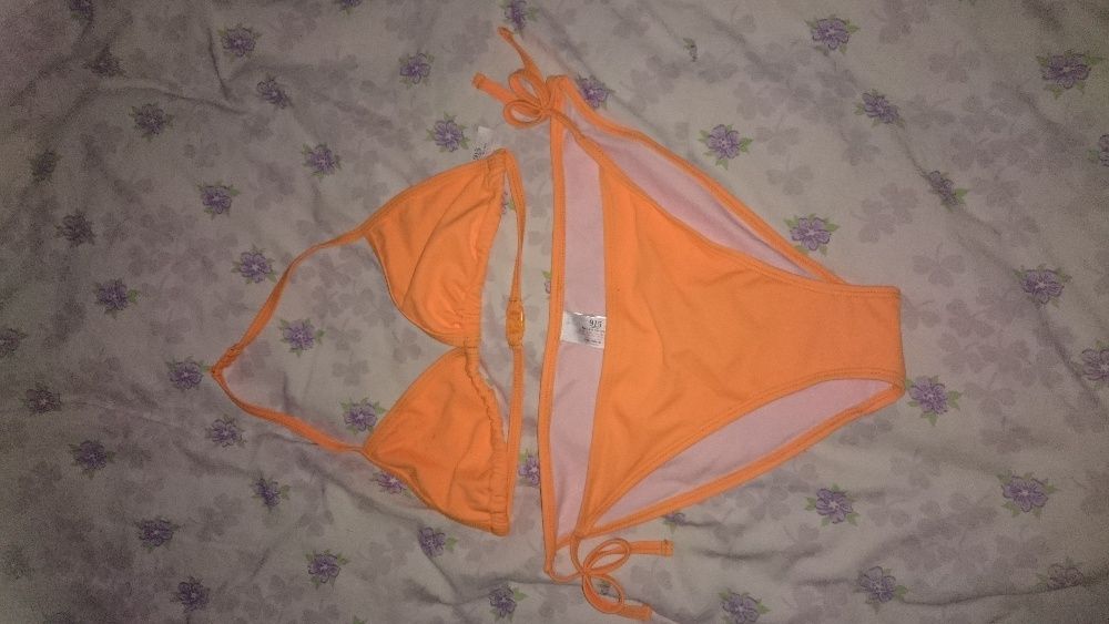 Sexi Kostium kąpielowy Neon Pomarańczowy Neon Poma