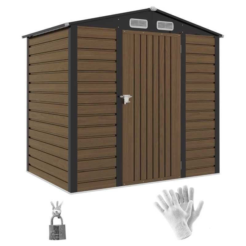 Abrigo de Jardim Exterior 2,36m² 213x120x194 cm