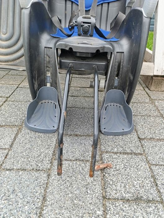 Fotelik  rowerowy jak hamax. Włoski producent. Duży do 22 kg