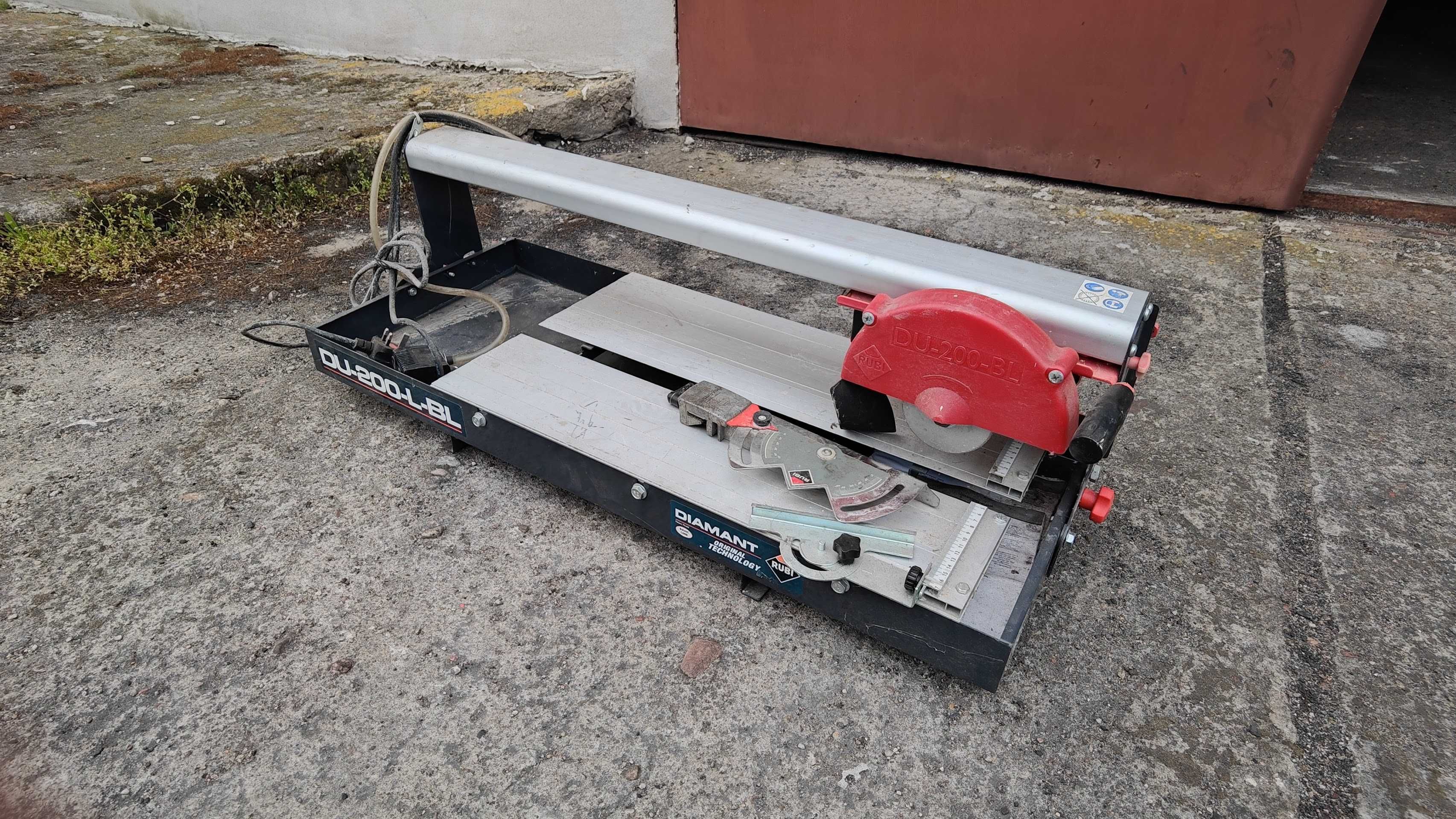 Rubi DU-200-L BL - Przecinarka elektryczna do glazury, płytek, gresu