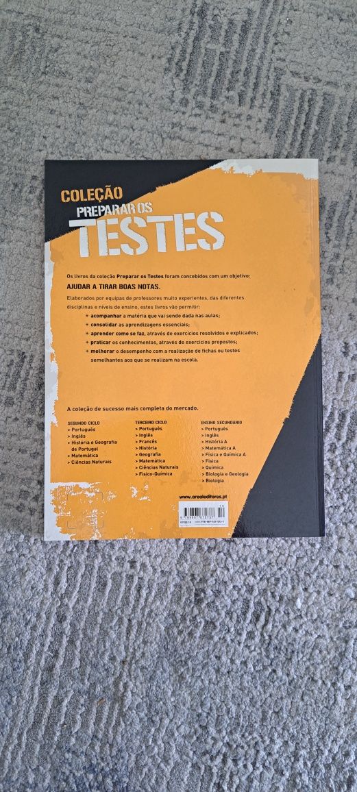 Livro exercícios fisico química 9° Ano