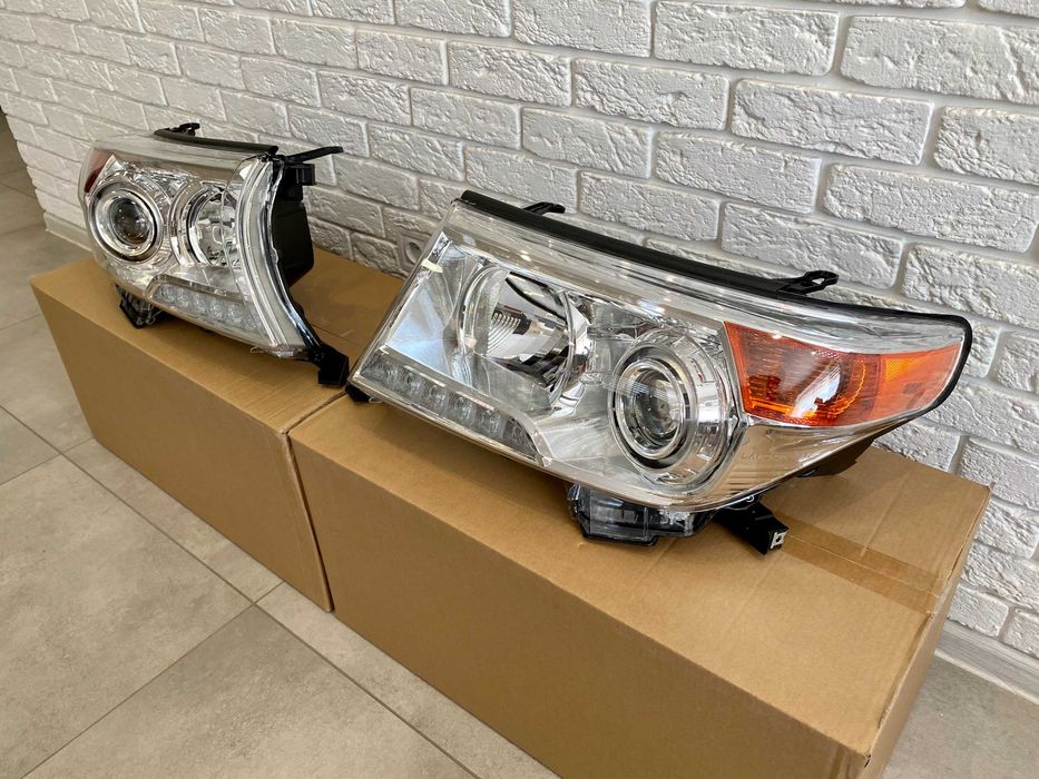 Фари Toyota Land Cruiser 200 фари тойота крузер Full Led рест с 07-25г