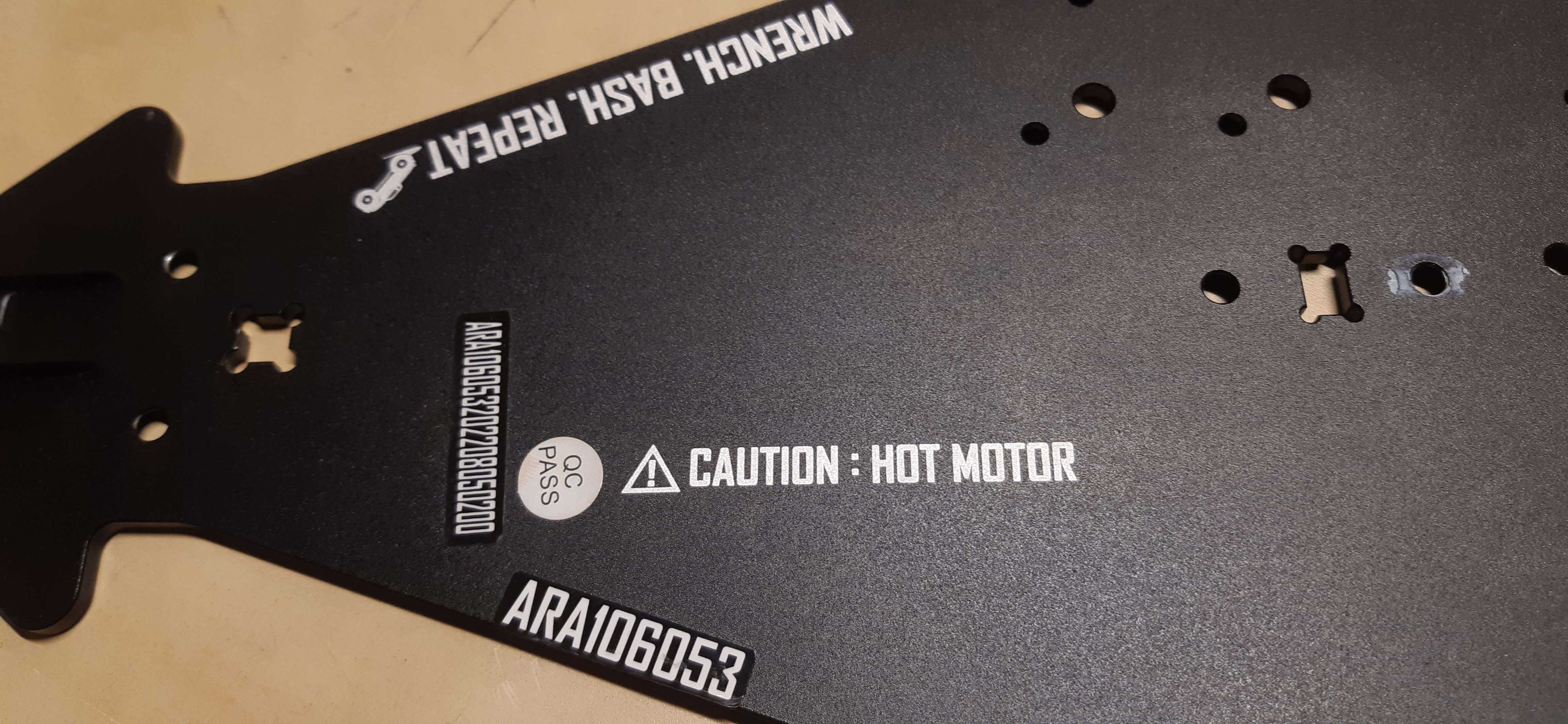 ARA320570 Arrma Kraton 6s EXB części nowe