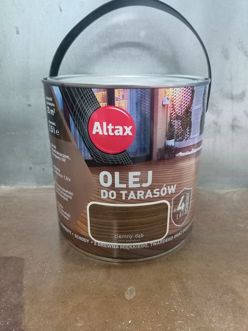 Altax Olej Do Tarasów puszka 2,5 litra WARTO !!