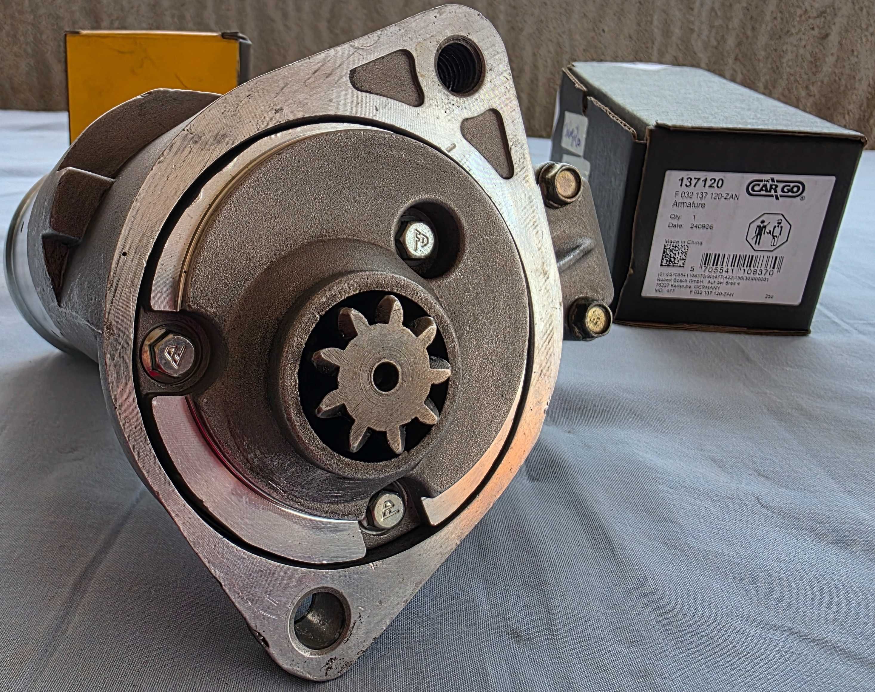 Opel Corsa B – Motor de arranque e bateria