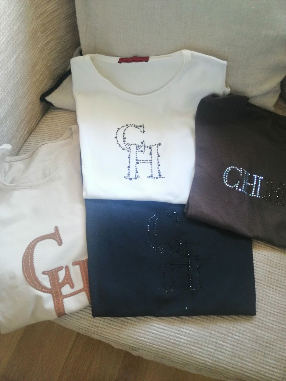 T-shirts originais Carolina Herrera - tamanho S