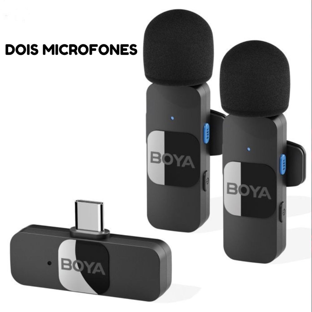 Microfone Lapela (Sem Fios)