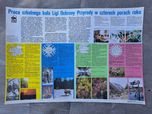 Plakat Praca szkolnego koła Ligi Ochrony Przyrody