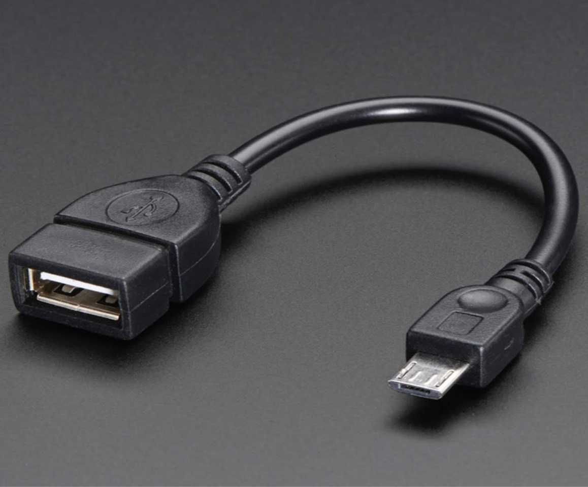 ROXMAX OTG шнур переходник адаптер USB MicroUSB (отг адаптер)