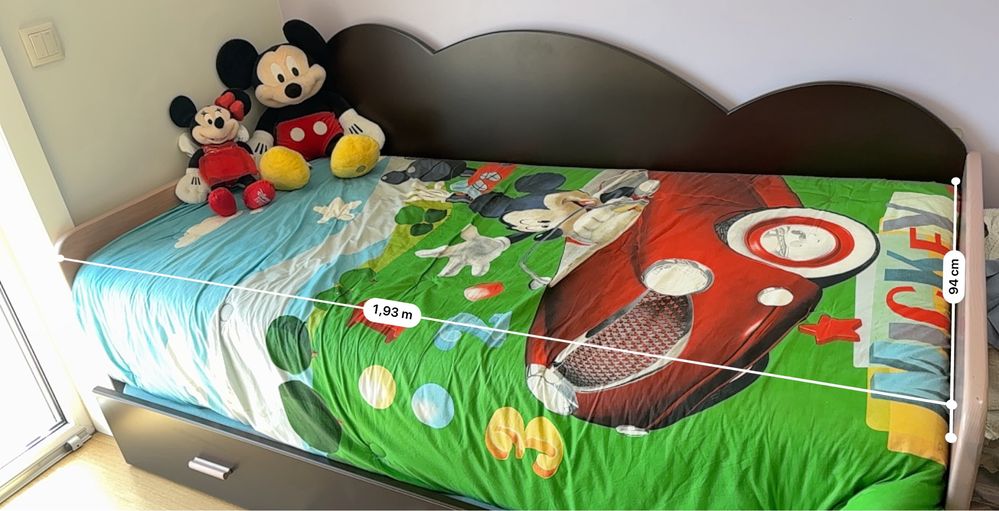Quarto criança/solteiro com 2 colchões