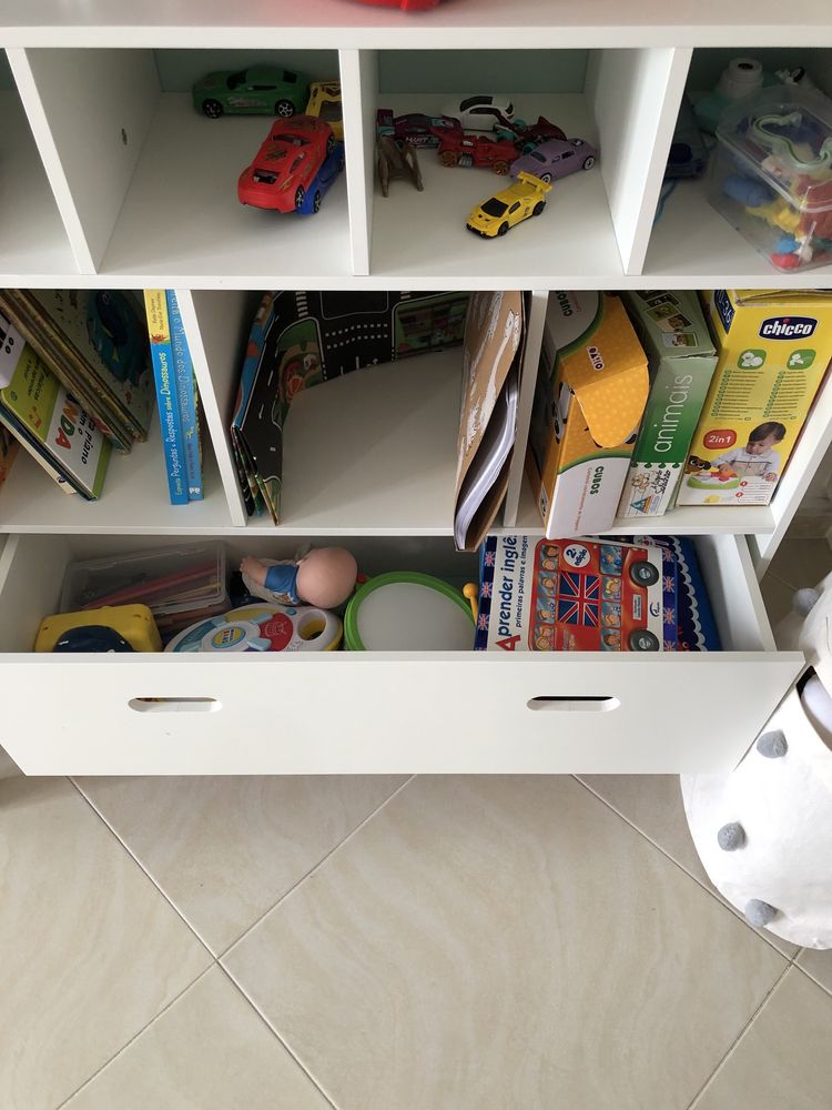 Casa para guardar brinquedos