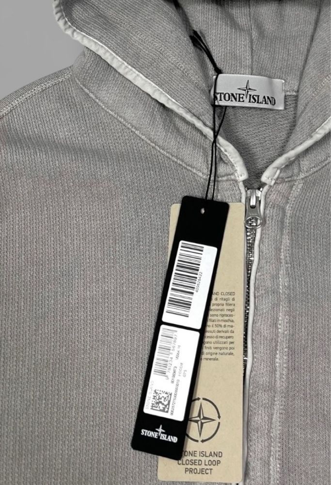 кофта stone island closed loop 24SS (stone island;cp company;shadow)