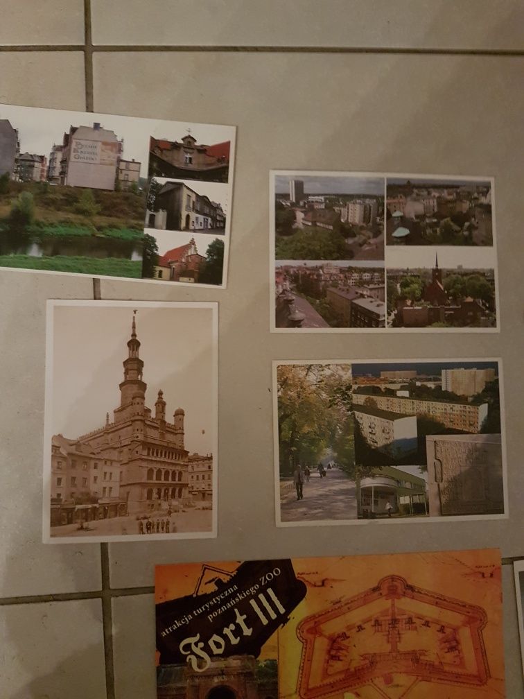 Stare pocztówki  Poznań. Opole. Ustka. Gluszyca. Morskie oko. Krasiczy