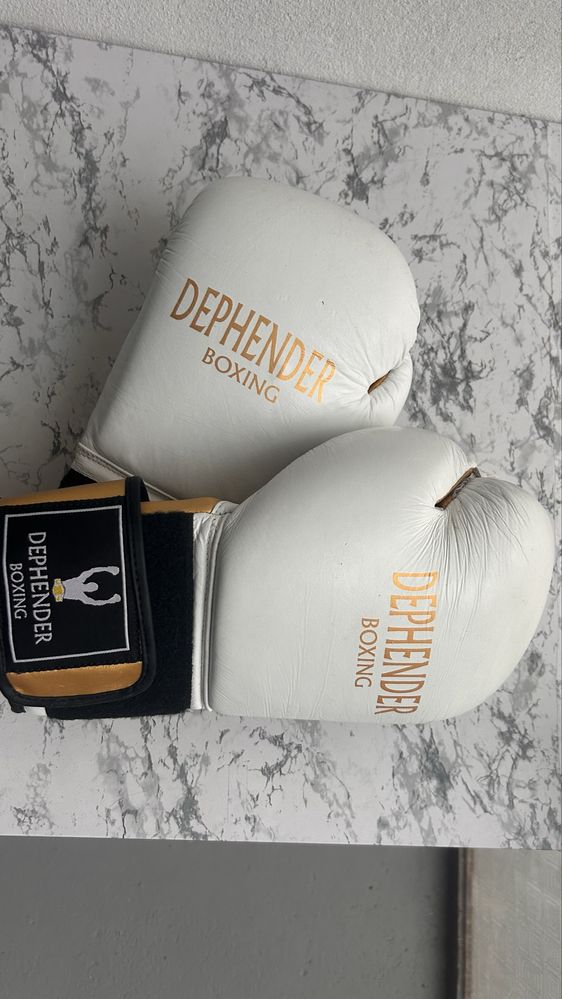Saco Boxe + Luvas Dephender Sniper 10