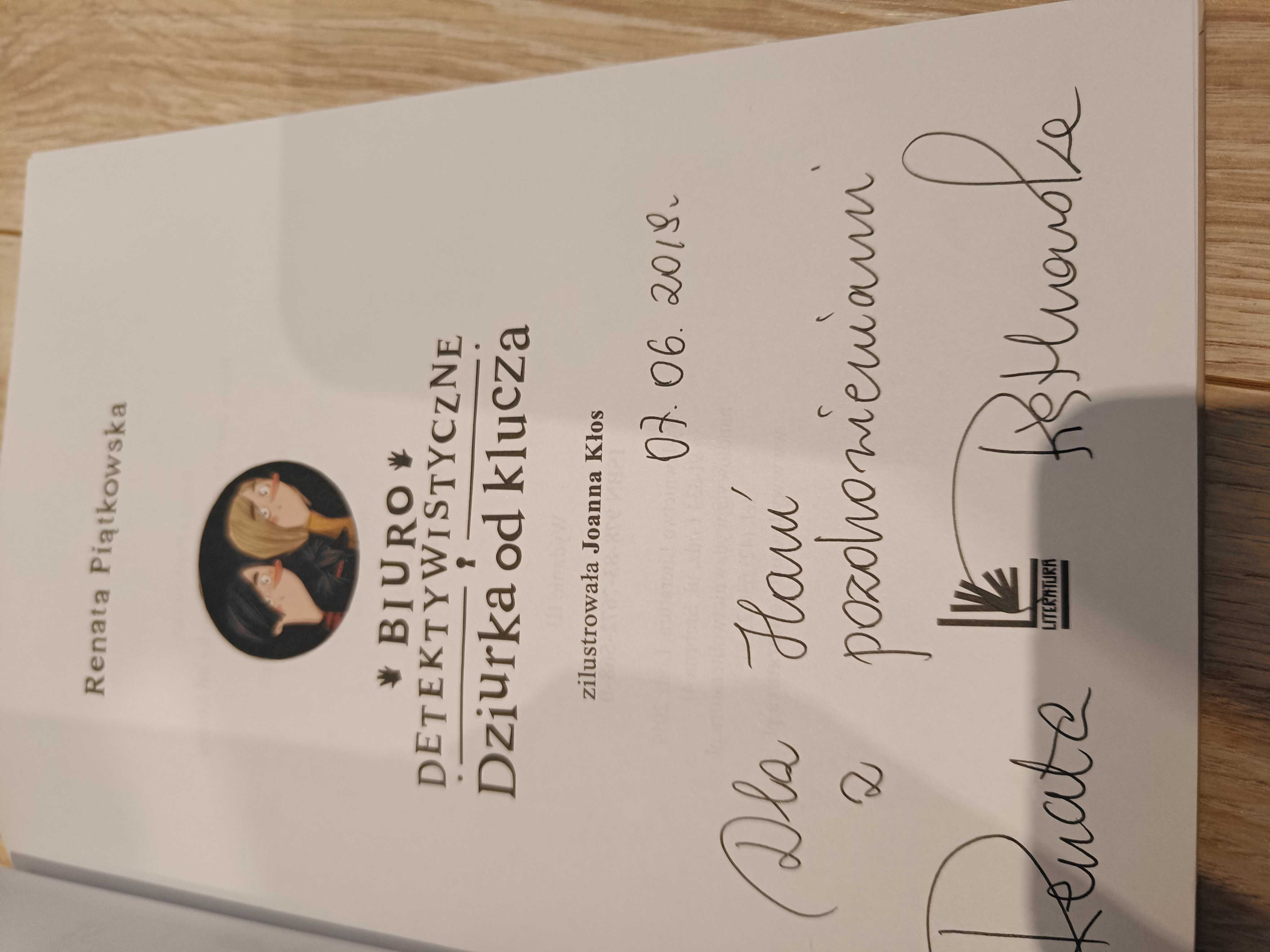 Książka dla dzieci Biuro detektywistyczne Piątkowska