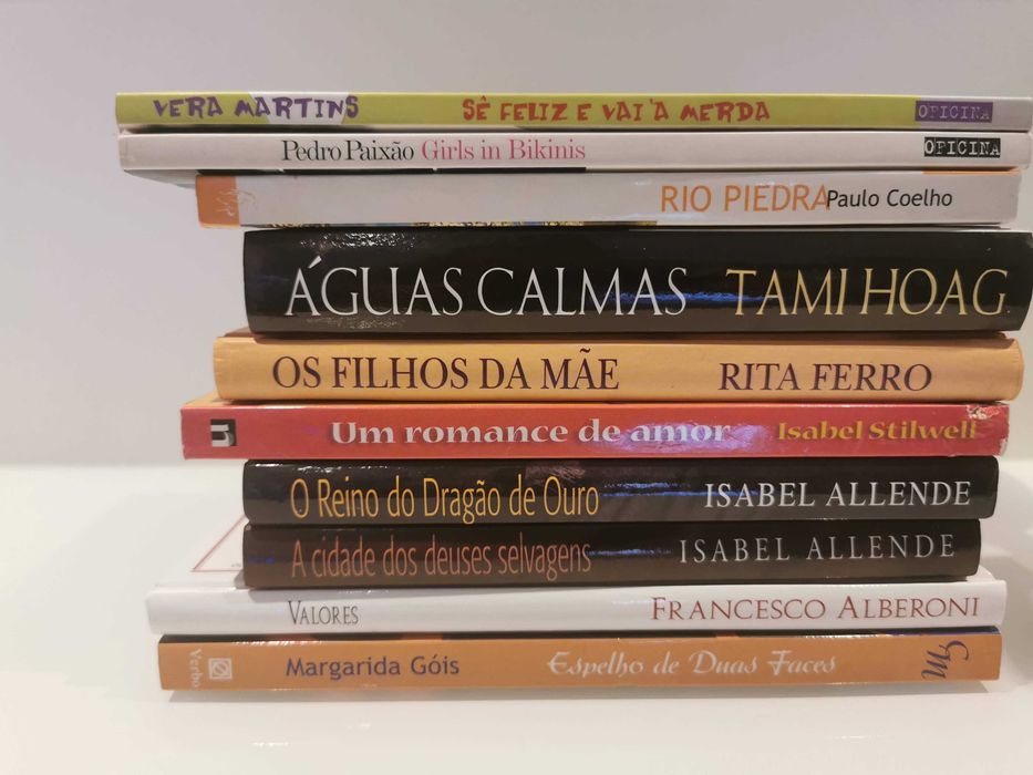 Vários Livros | Isabel Allende | Paulo Coelho | Desde 1€