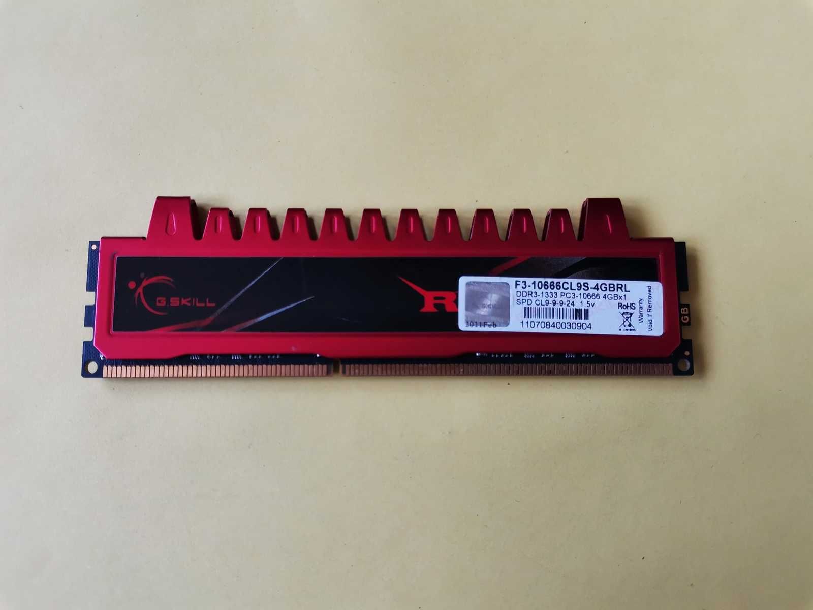 DDR3 4GB G.SkiLL RipJaws 10600 -Komputer