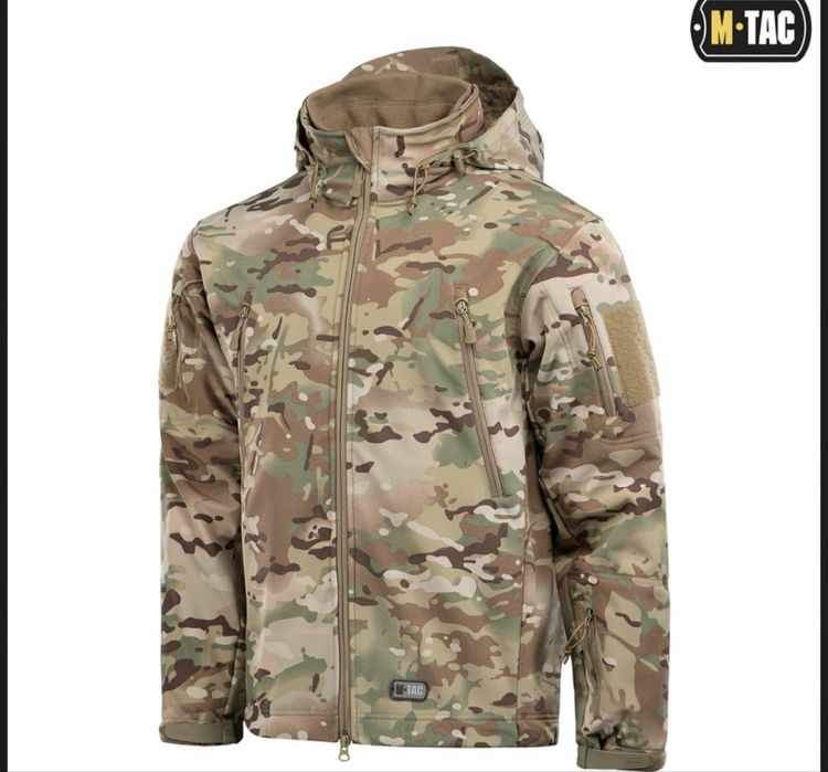 Куртка зимова M tac Soft Shell Winter M з підстібкою флісовою Milticam
