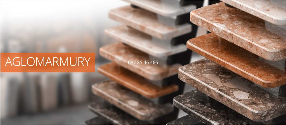 Підвіконня, стільниця, сходи, штучний та натуральний камінь