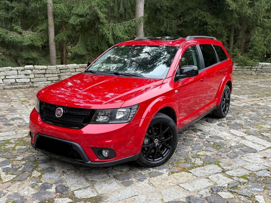Fiat Freemont Black Code Awd Bezwypadkowy 7Osób Wypas Gwarancja Szyberdach