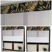 Firany, panele, roletki, ekrany - panel basic classic shine