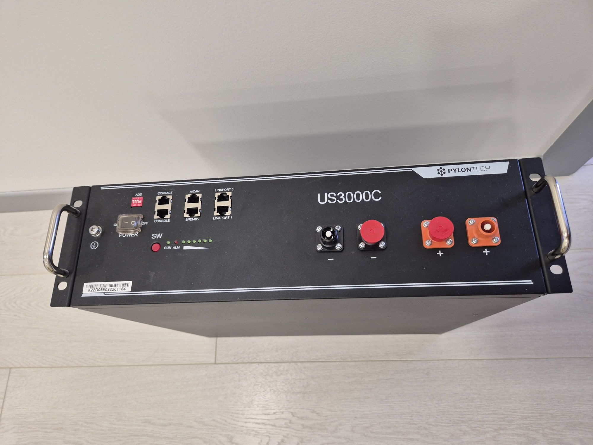 Акумуляторна батарея Pylontech US3000C (3,5 кВт * год / 48В