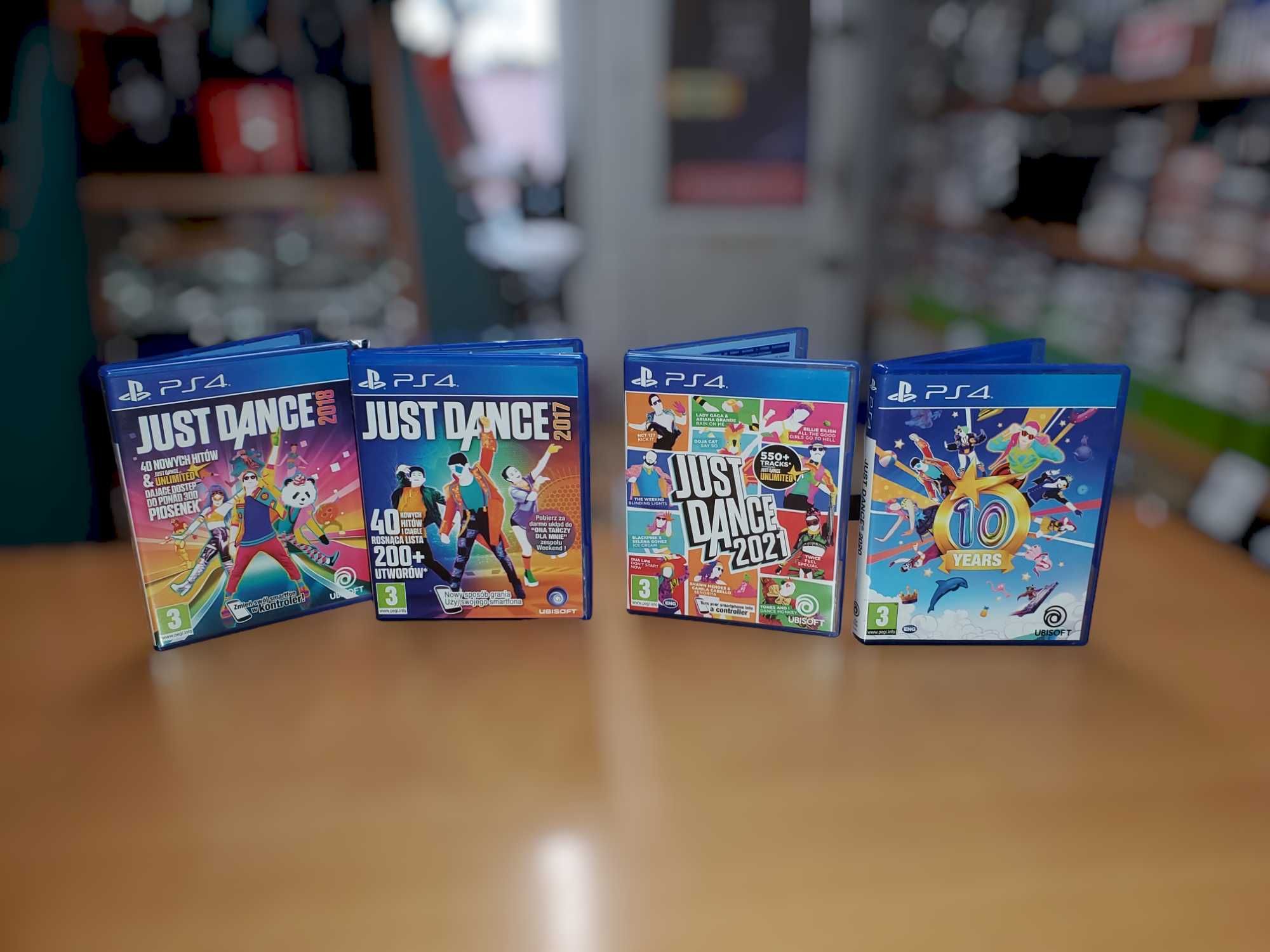 Gry z serii Just Dance 2018,2021 PS4