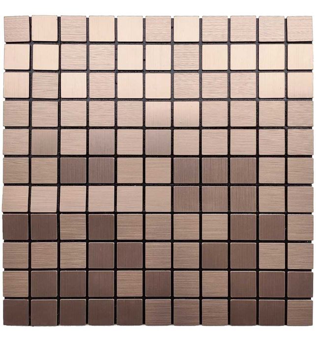 ТОП! Самоклеюча алюмінієва плитка, самоклеящаяся 30*30 плитка МІДНА