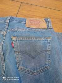 Spodnie męskie jeansy Levis Levi's 501 32X34 W32 L34 plamy